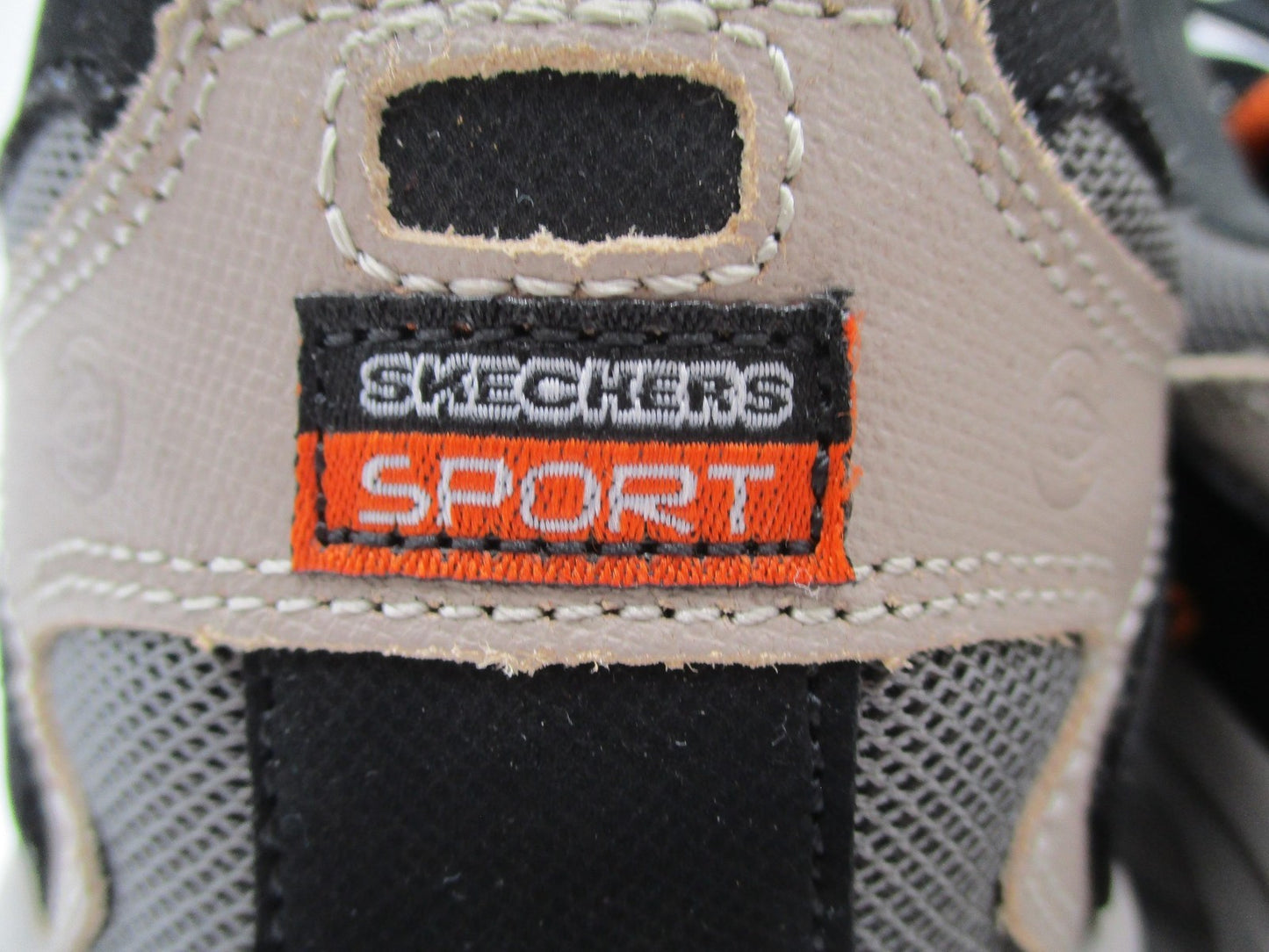 Skechers Sport SRR Shoes Mens Sz 11.5 Beige Black Wide Fit Sneakers 51241EW 1R110