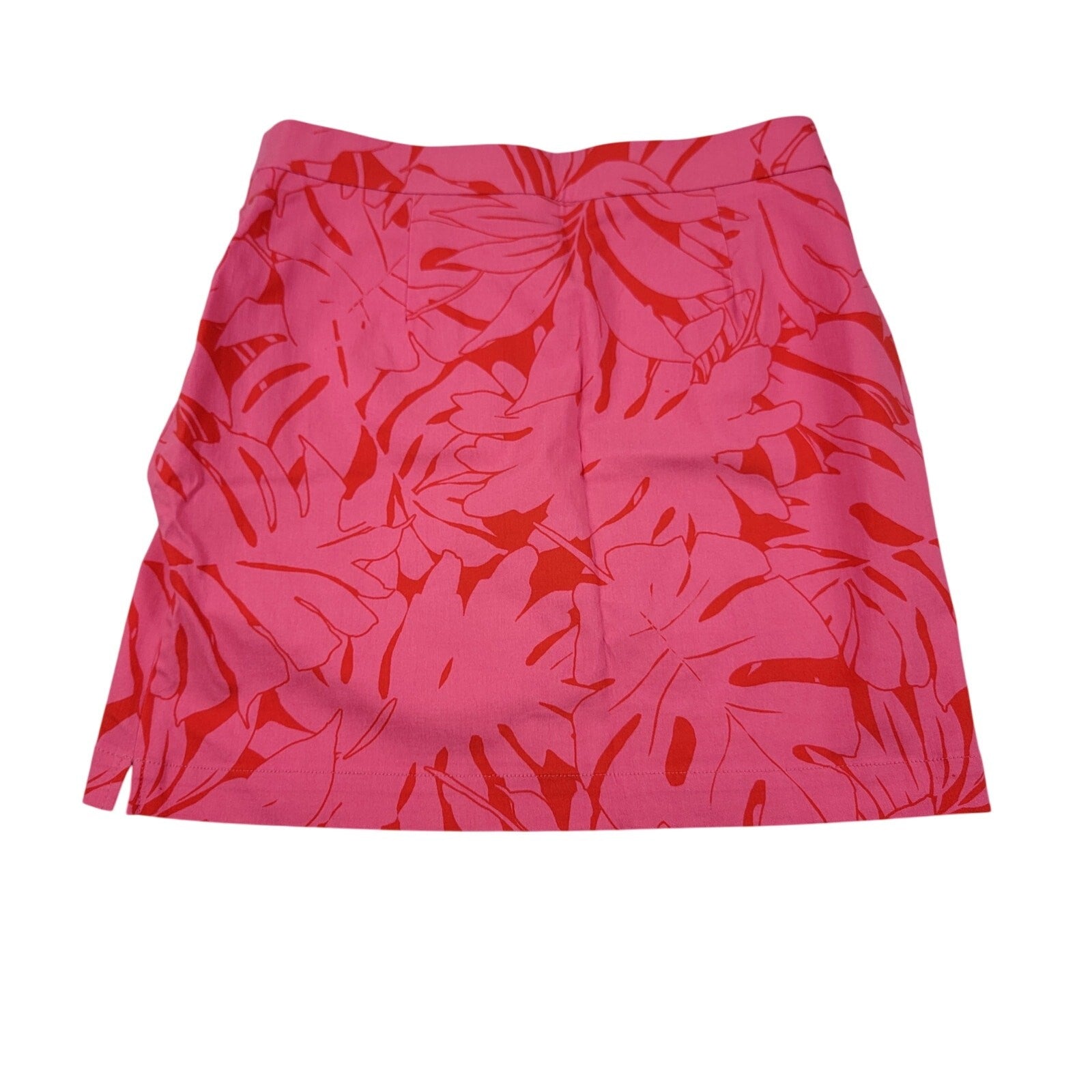 Rafaella Pink Red Leaf Print Skort Women’s XSmall NWT Stretch Performance