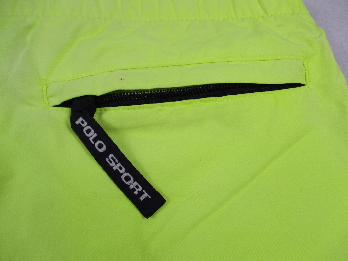 Polo Sport Ralph Lauren Swim Trunks Mens XL Yellow Neon Mesh Lined 17307