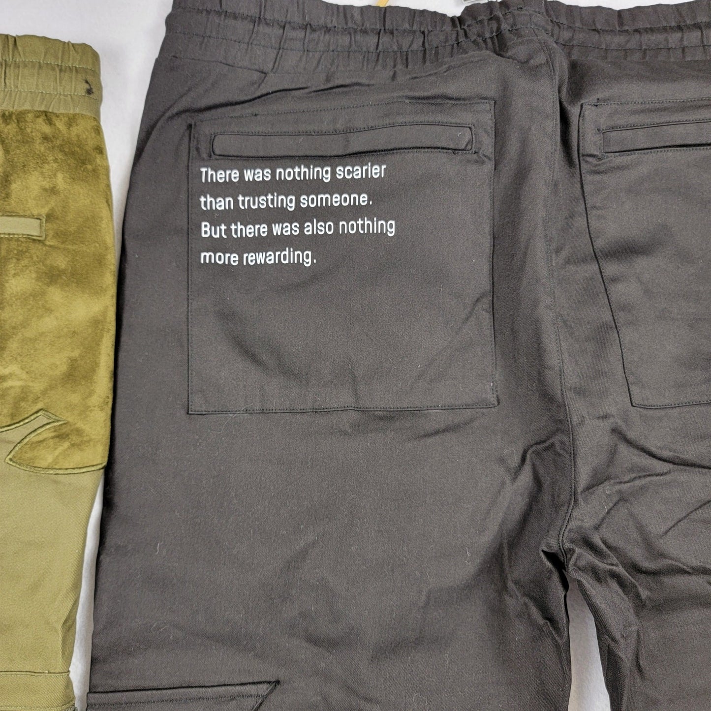 The Hideout Clothing XL Cargo Pants Bundle Black Olive Limited 500 Made NWT 8122