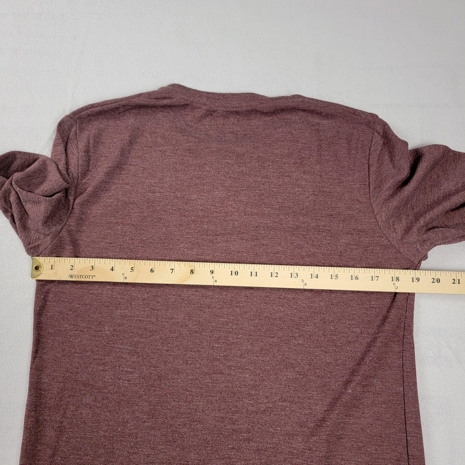 Level Ten Shirt Men Small Dusty Rose Long Sleeve Knit Crewneck Top LTLK1200 6127