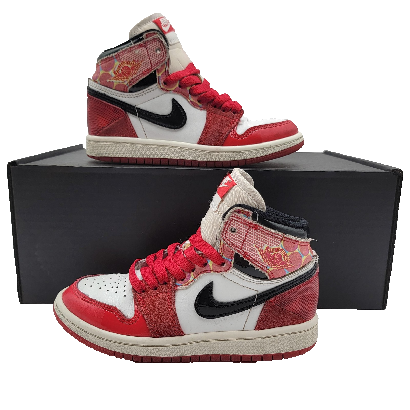 Marvel x Air Jordan 1 Retro High OG PS 'Next Chapter' Size 12C Red