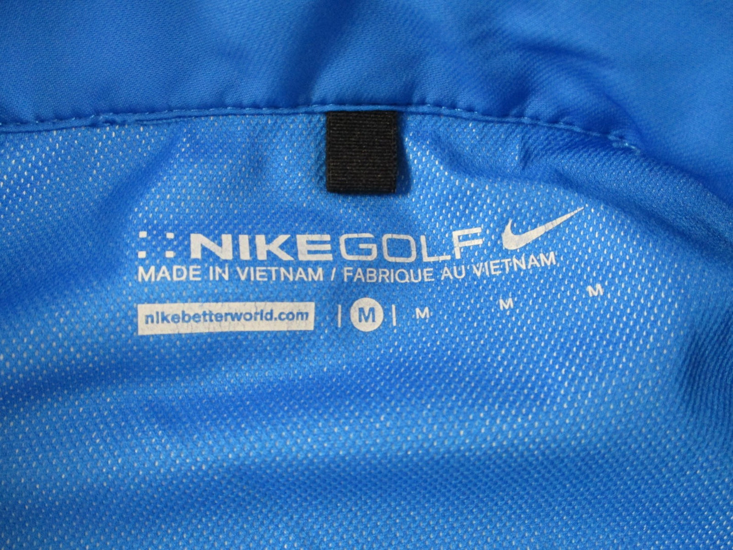 Nike Golf Fox Sports South Jacket Mens Medium Blue 1/4 Zip Windbreaker Pullover2