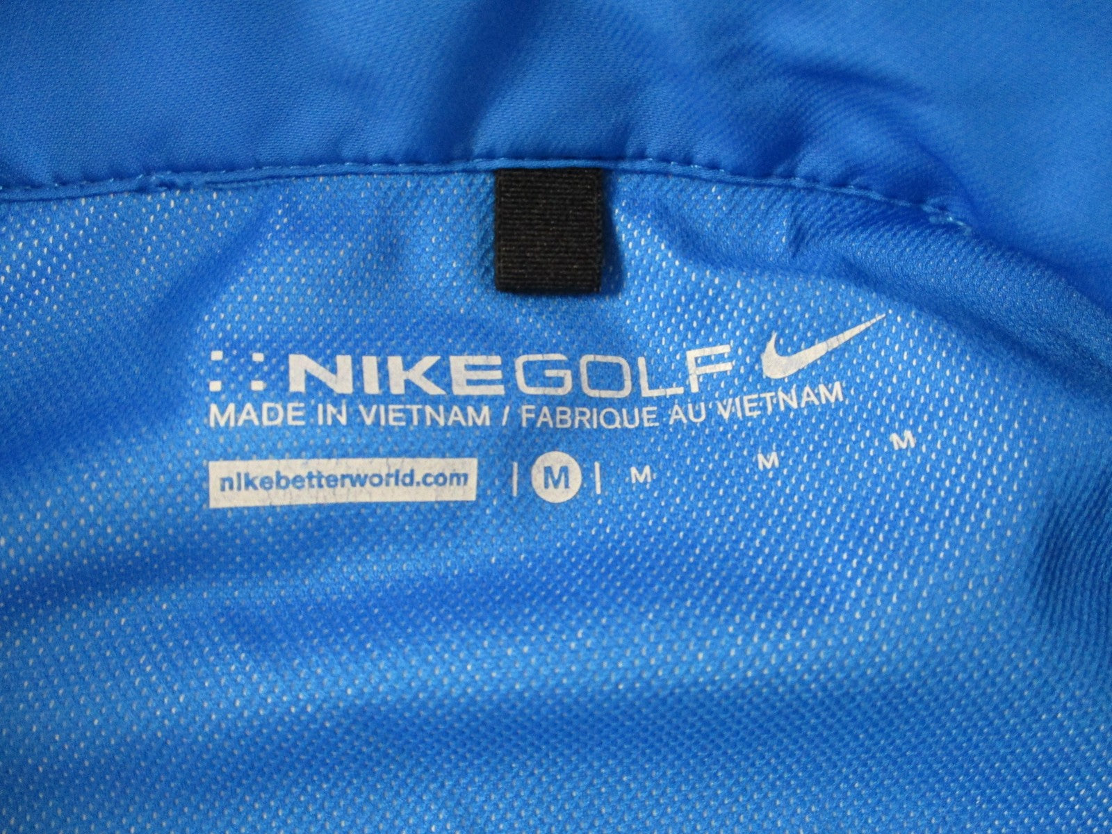 Nike Golf Fox Sports South Jacket Mens Medium Blue 1/4 Zip Windbreaker Pullover2