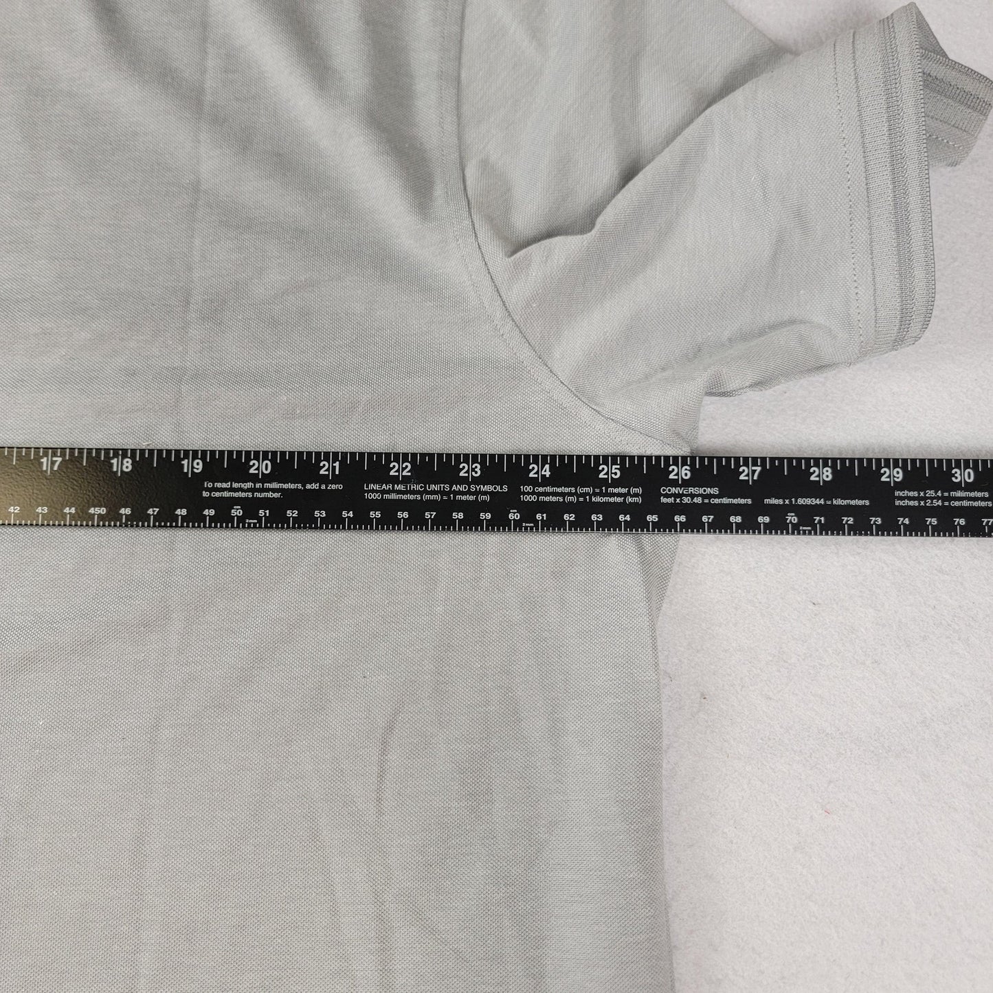 Page & Tuttle + Members Mark Polo Shirt Men 2XL Gray Micro Tech Performance 10984