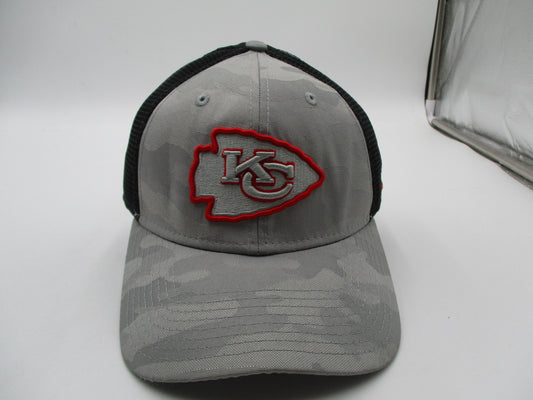 Kansas City Chiefs Hat Cap Fitted Gray Camo NFL Football New Era Mens Mesh0
