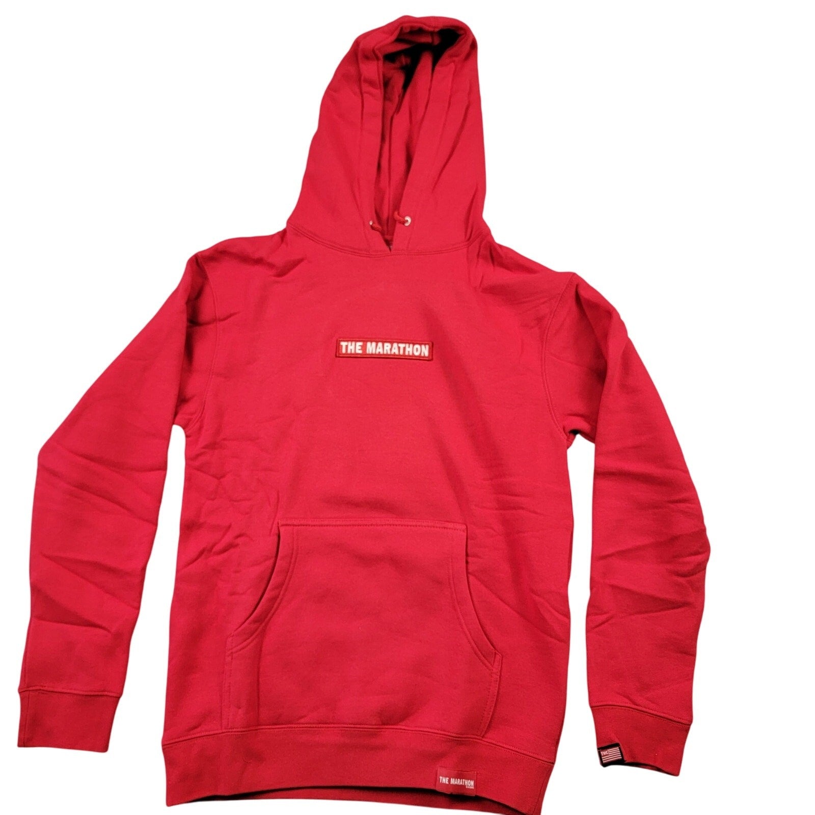 The Marathon Clothing Red Pullover Hoodie Men Small TMC Nipsey Hussle Streetwear0
