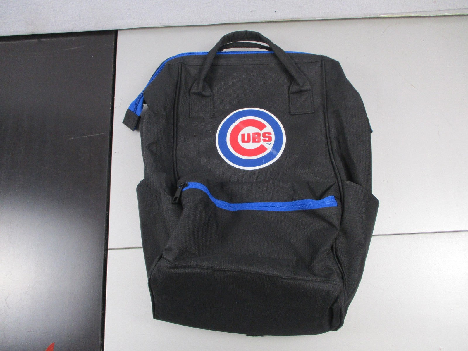 Chicago Cubs Backpack Mens One Size Black MLB Baseball FOCO Bookbag Fan Gear0