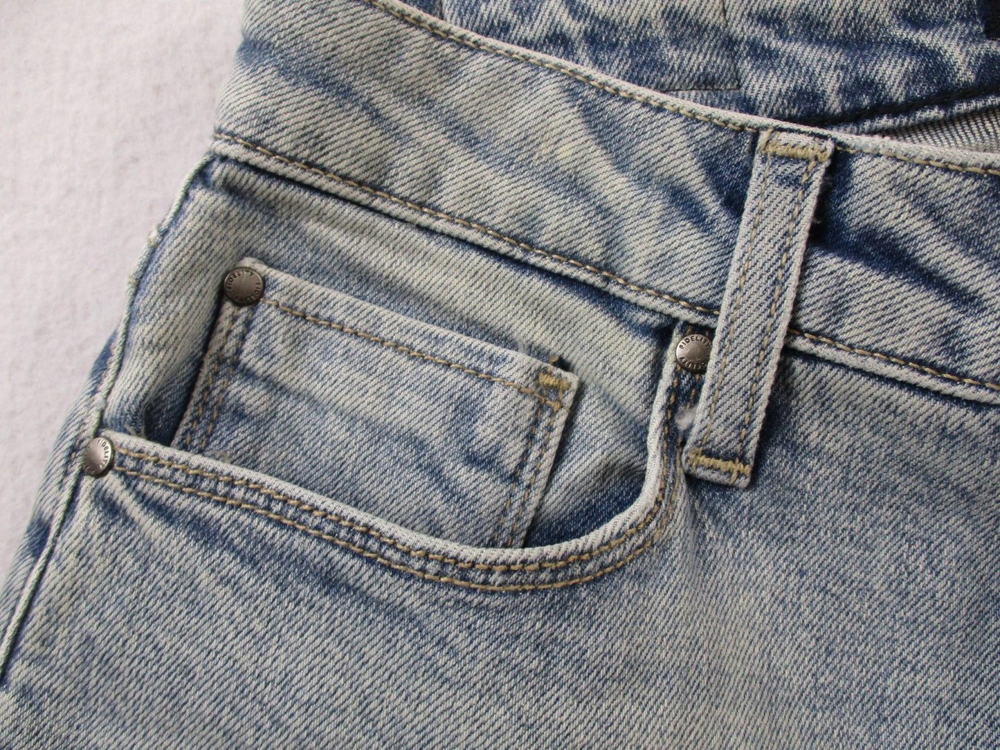 Fidelity Kendall Jeans Womens 26 Blue Light Wash High Rise Straight Leg 14594