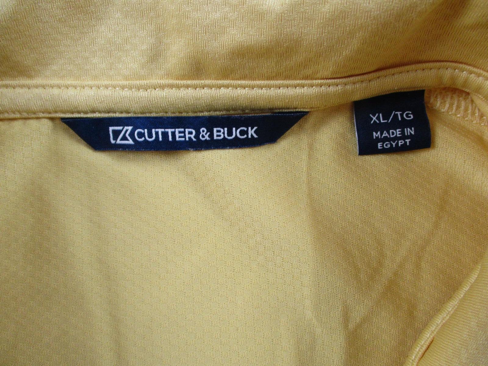Cutter & Buck Polo Shirt Mens XL Yellow Sultan's Run LPGA Championship Golf5