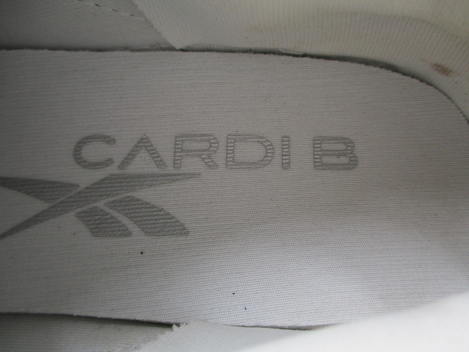 Reebok Club C Cardi B Shoes Women Size 5.5 White Platform Chunky Sole GX5098 1F114