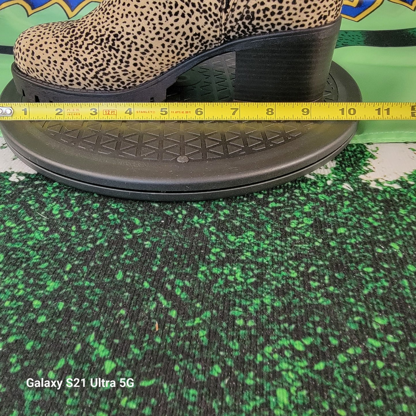 MIA Women’s Laren Chelsea Cheetah Print Brown Black Pull On Booties  Size 7 NIB8