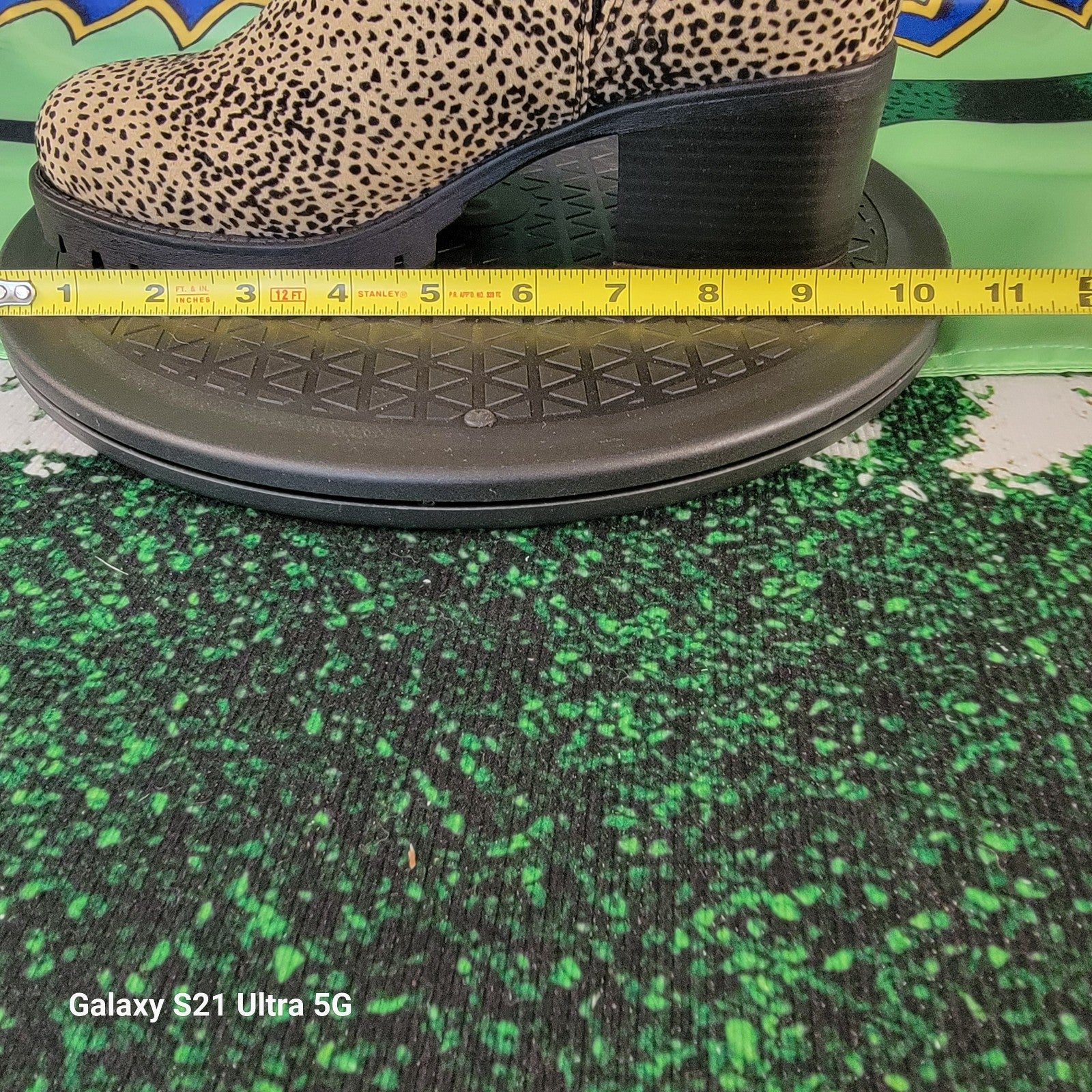 MIA Women’s Laren Chelsea Cheetah Print Brown Black Pull On Booties  Size 7 NIB8
