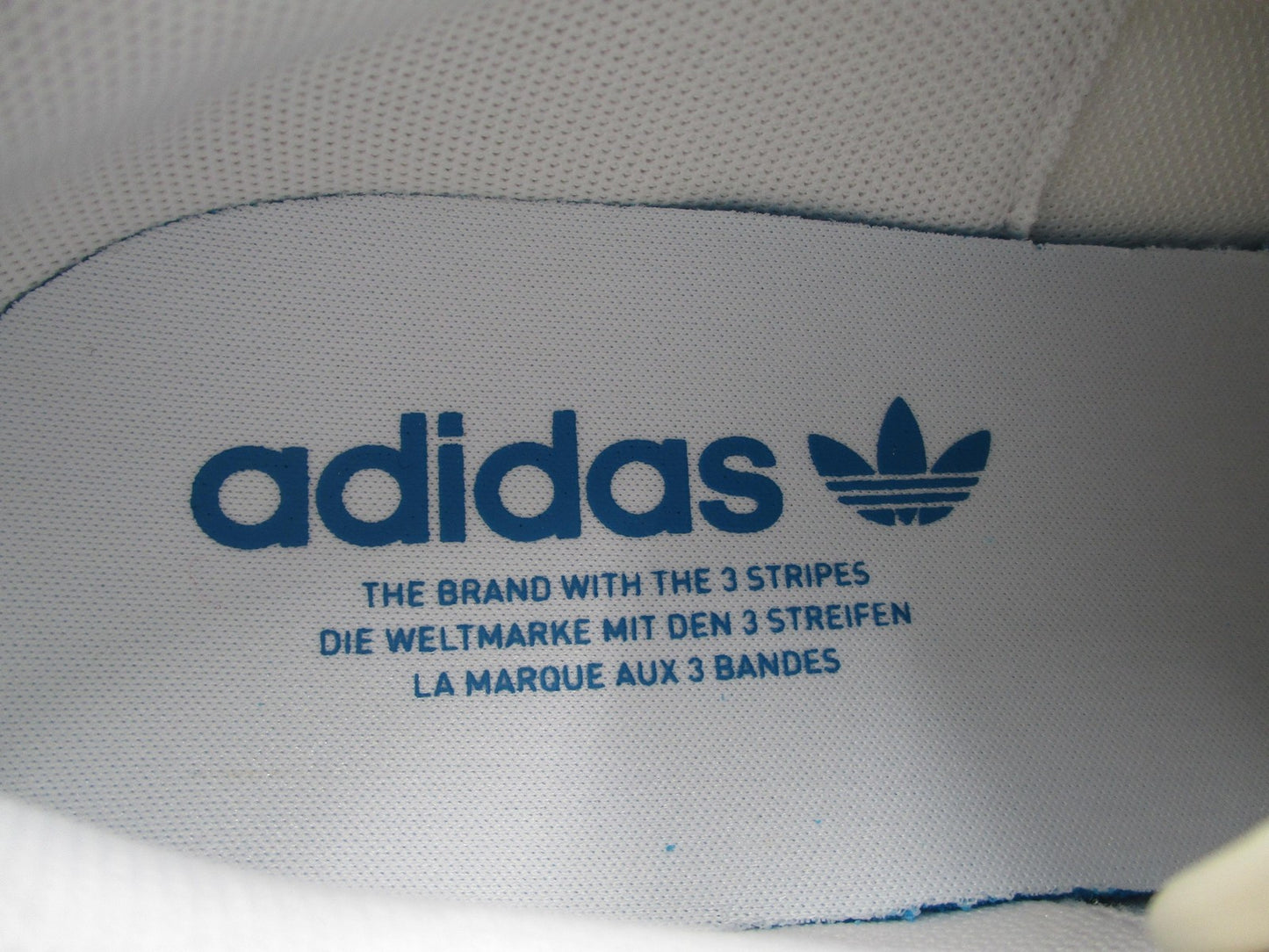 Adidas NY 90 J Shoes Youth Size 6.5 White Blue Low Top Sneakers GZ187512