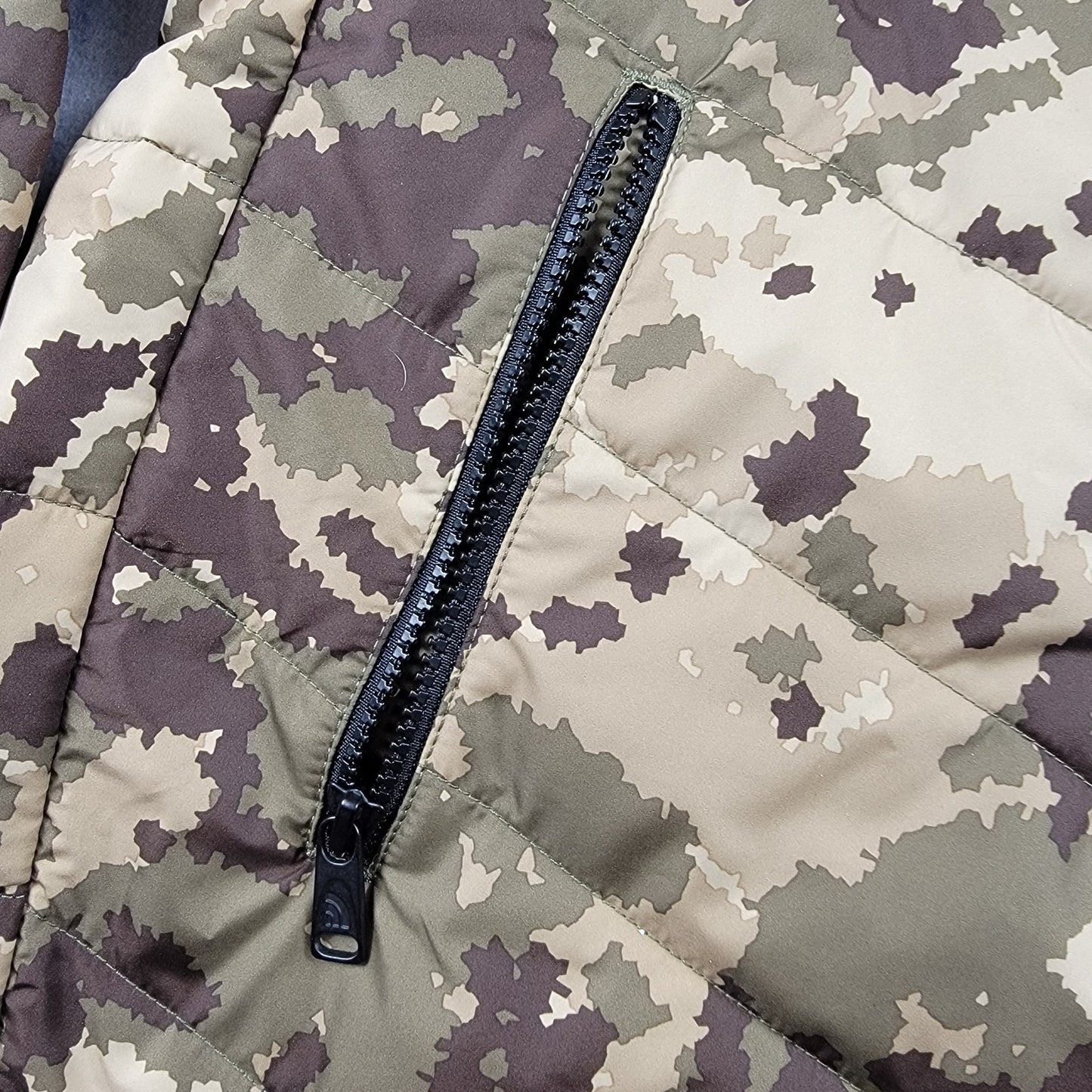 The North Face Women’s Tamburello Parka Digi Camo S Insulated Hooded Coat