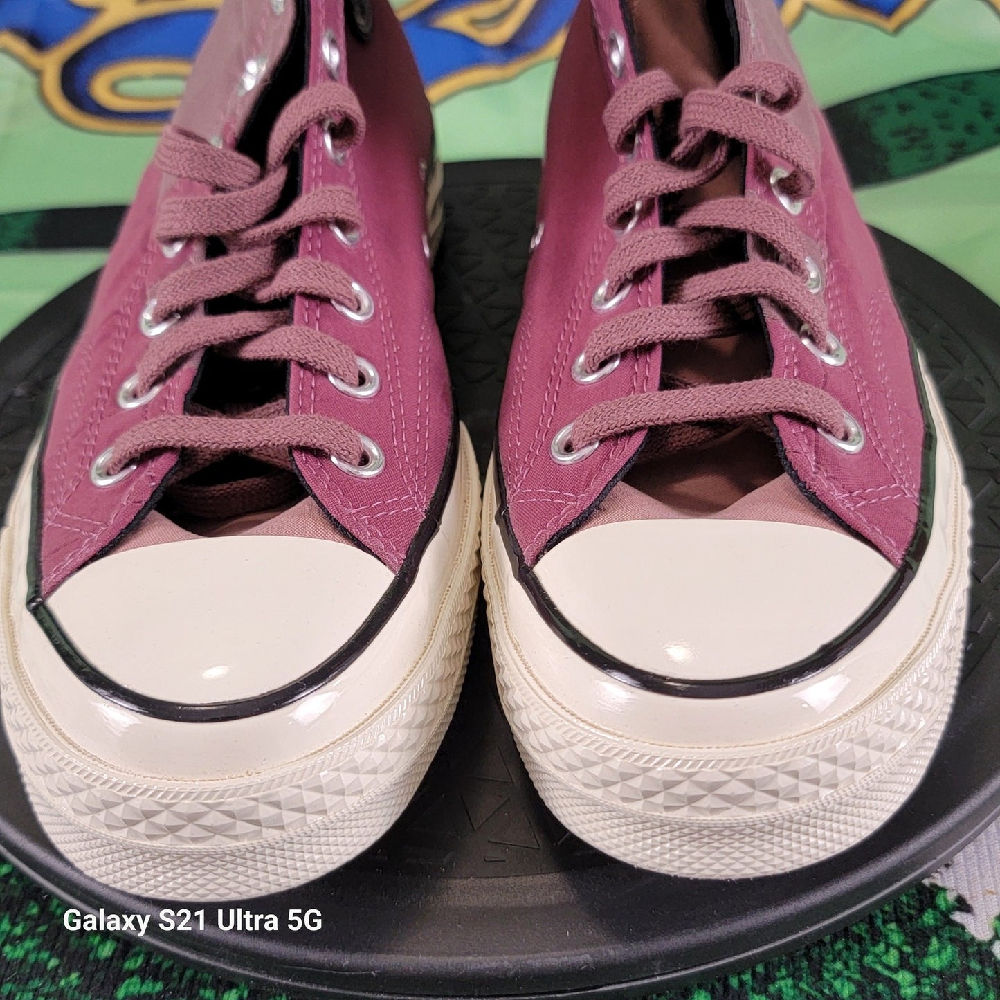 Converse Chuck Taylor AllStar Hi Plant Color Patchwork Rose Taupe 170682C Sz 83