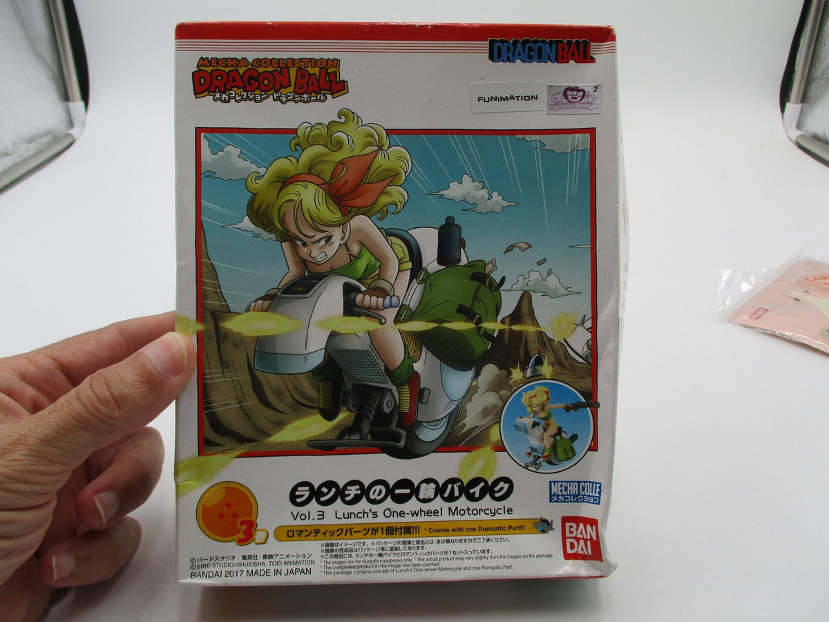 Bandai Dragon Ball Mecha Collection Vol.3 Lunch One-Wheel Motorcycle Model Kit0