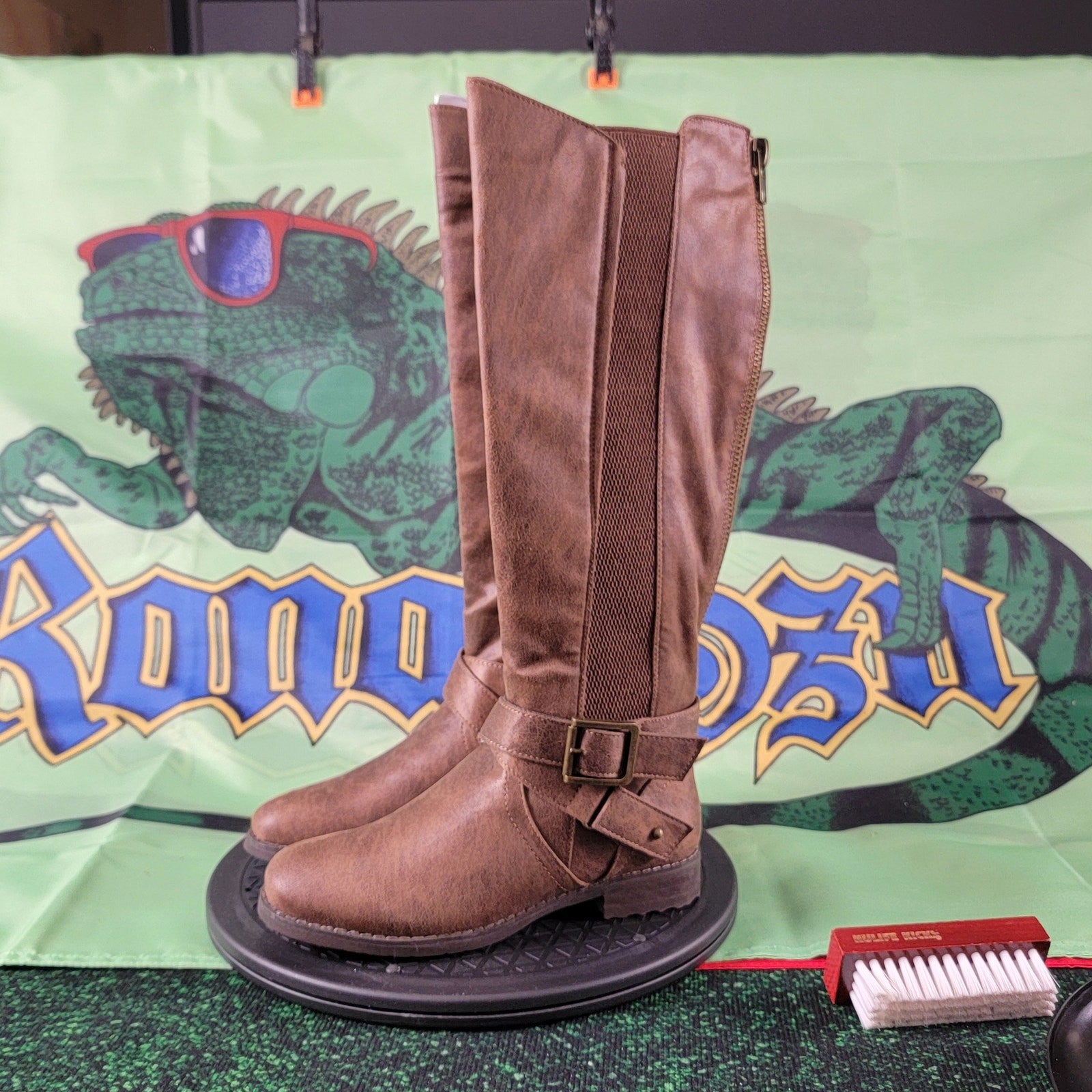 Bullboxer B52 Kayley Brown Tallshaft Boots Sz 6 NWOB1
