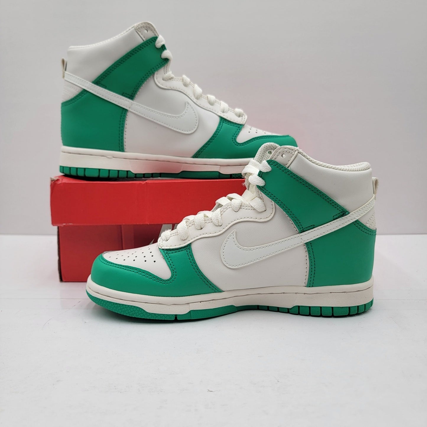 Nike Dunk High GS Phantom Stadium Green - Size 5Y (6.5W)1