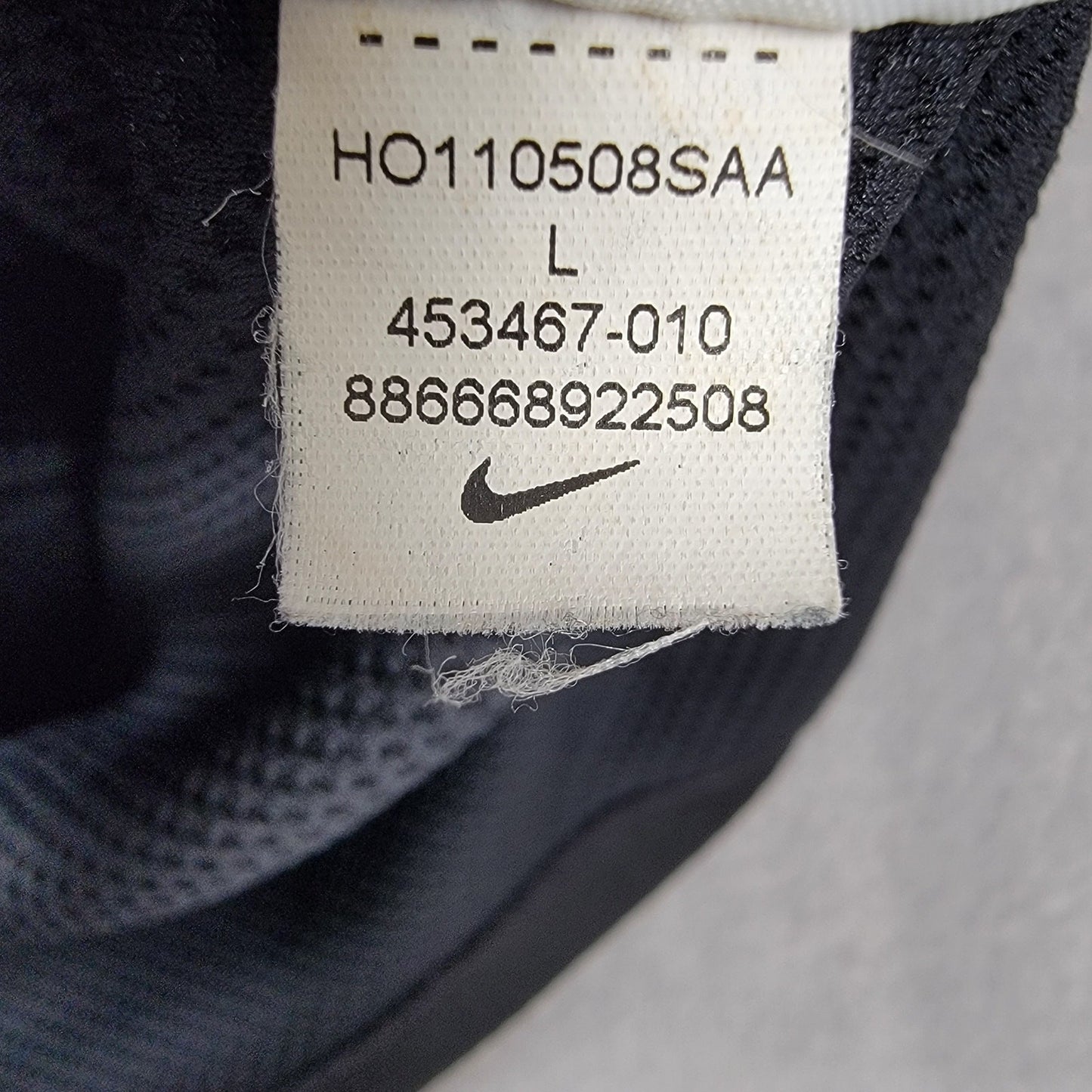 Nike Men’s 1/2 Zip DriFit Gray 453467010 Mens Sz L