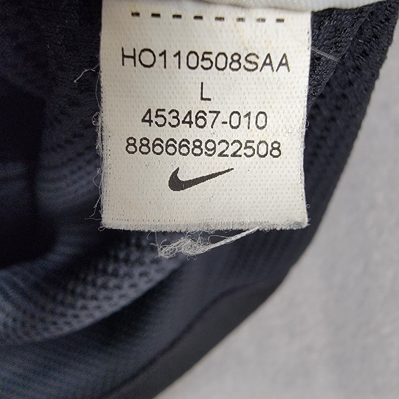 Nike Men’s 1/2 Zip DriFit Gray 453467010 Mens Sz L