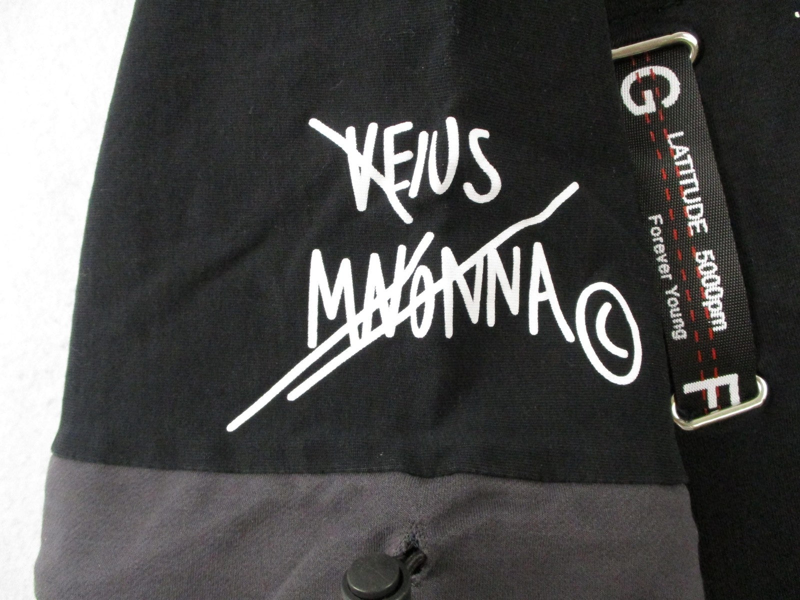 XYXIONGMAO Shirt Mens Large Black Hooded Tide All Guild Graphic Streetwear Tee5