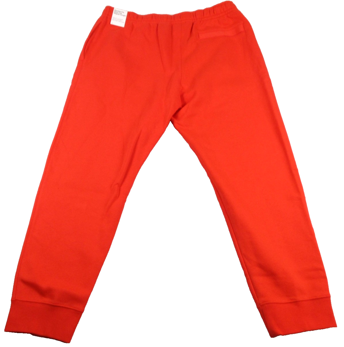 Nike Sportswear Club Fleece Pants Mens 2XL Red Joggers Sweatpants Taper Leg 12451