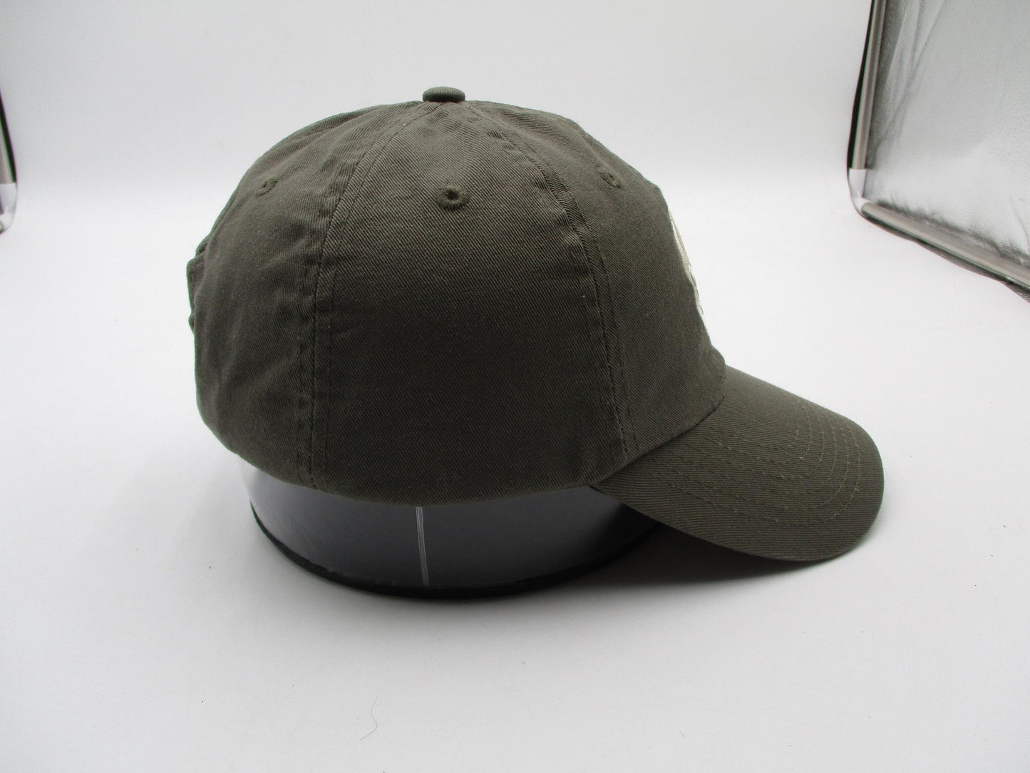 Kick Back Hat Cap Strap Back Mens One Size Green Embroidered Dad Baseball Twill4