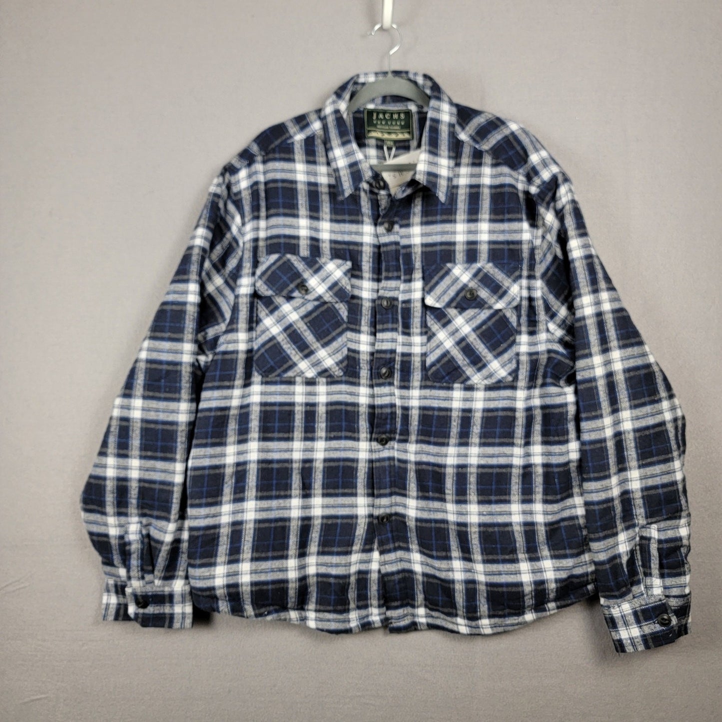 Jachs New York Sherpa Lined Shirt Mens Sz 2XL0