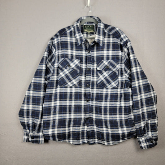 Jachs New York Sherpa Lined Shirt Mens Sz 2XL0