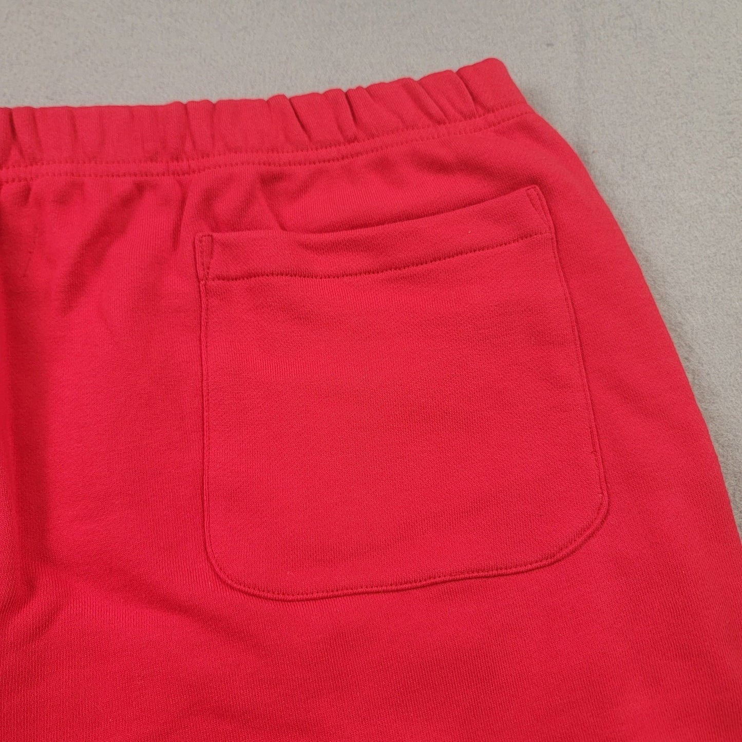 McNairy & Co Sweat Shorts XXL Red Organic Cotton Lounge Streetwear