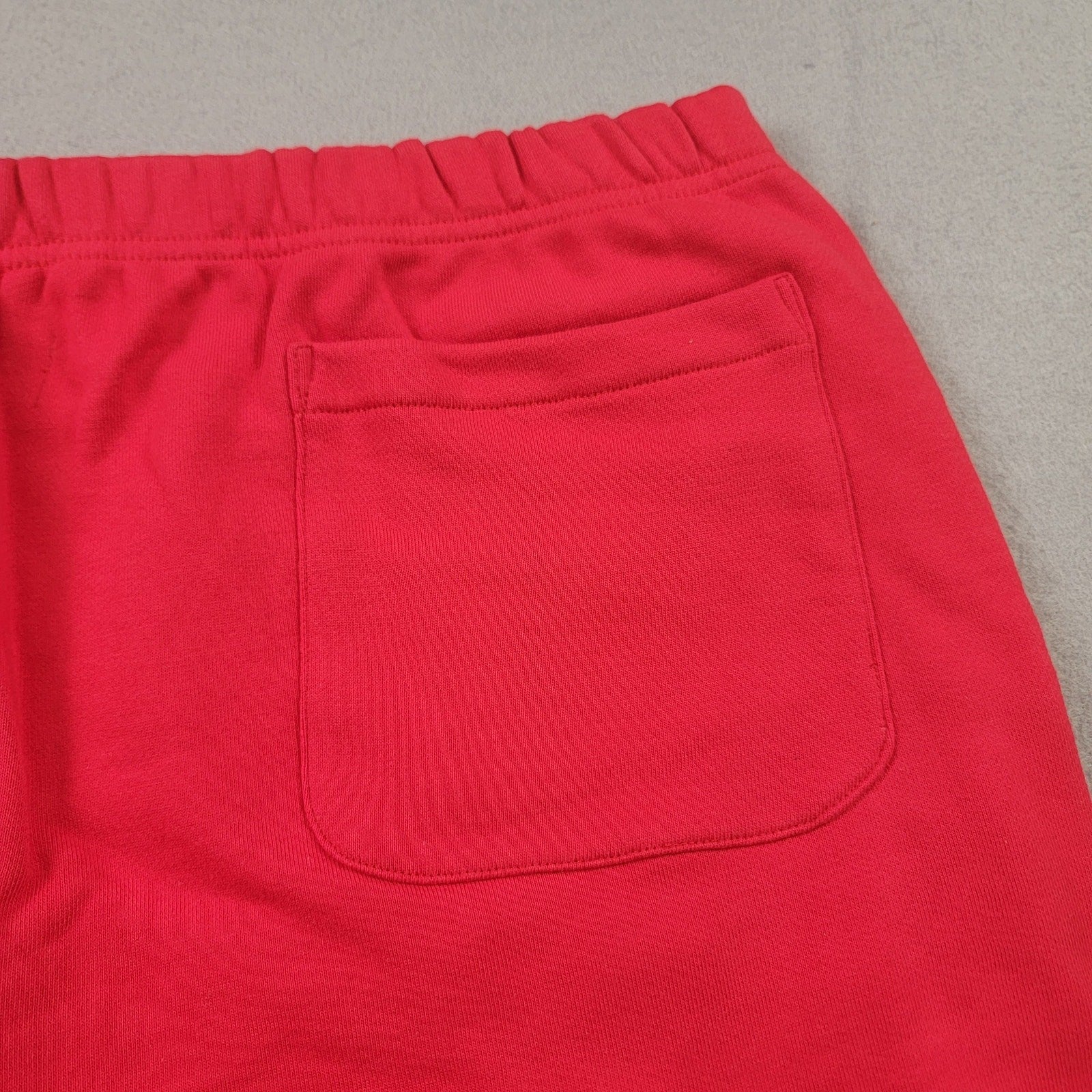 McNairy & Co Sweat Shorts XXL Red Organic Cotton Lounge Streetwear