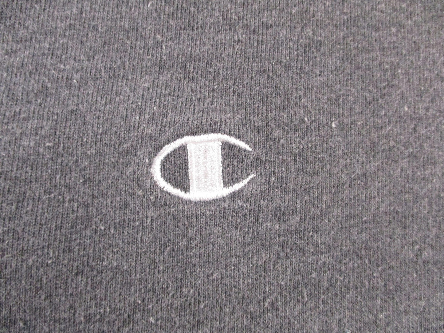 Vintage Champion Sweatshirt Mens Large Gray Fleece Pullover Crewneck Logo2