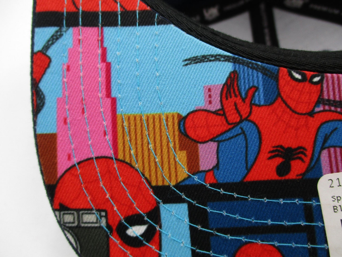 Marvel Spider-Man Hat Cap Snap Back Mens One Size Blue Lids Exclusive Comics11