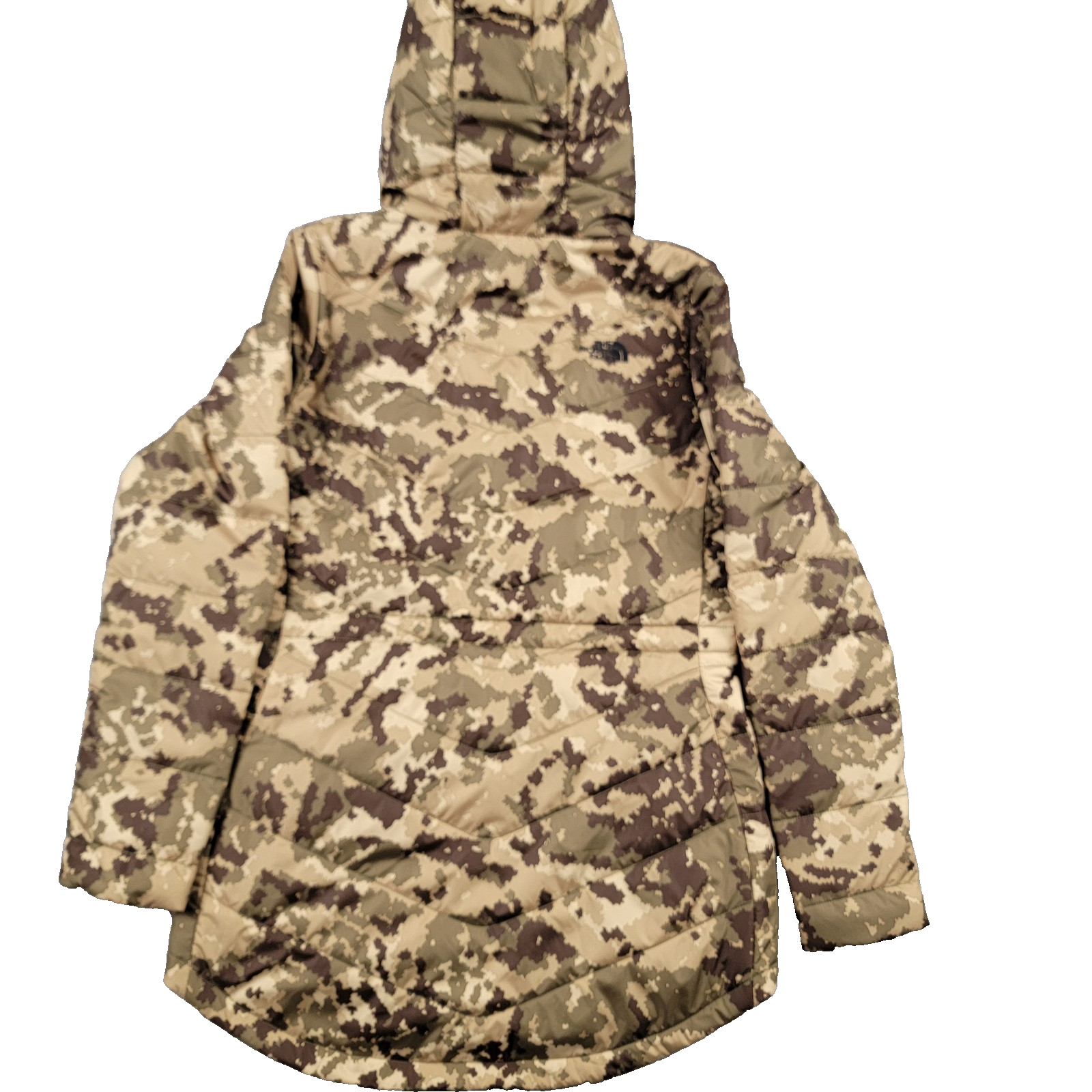 The North Face Women’s Tamburello Parka Digi Camo S Insulated Hooded Coat