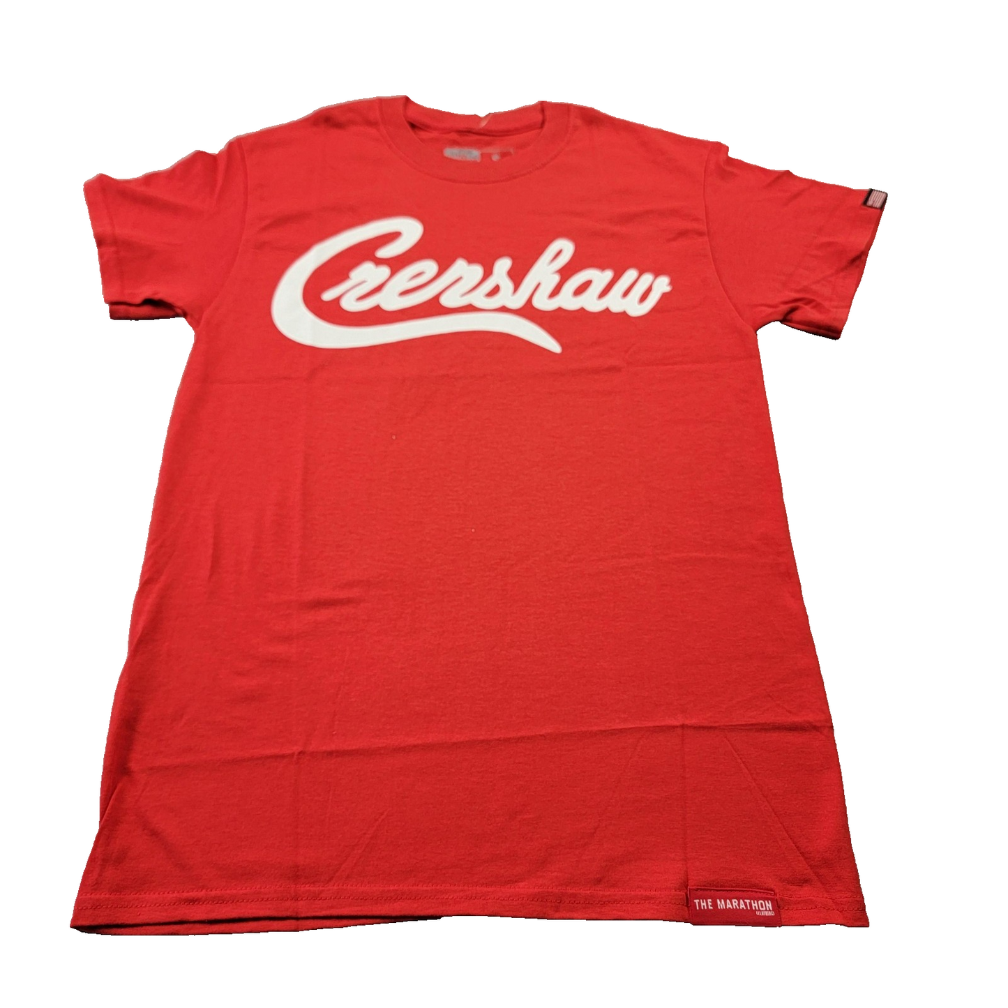 The Marathon Clothing Crenshaw Shirt Mens Small Red Graphic Tee TMC Streetwear0