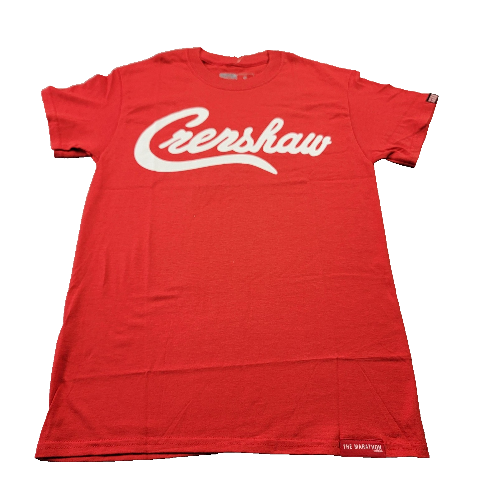 The Marathon Clothing Crenshaw Shirt Mens Small Red Graphic Tee TMC Streetwear0