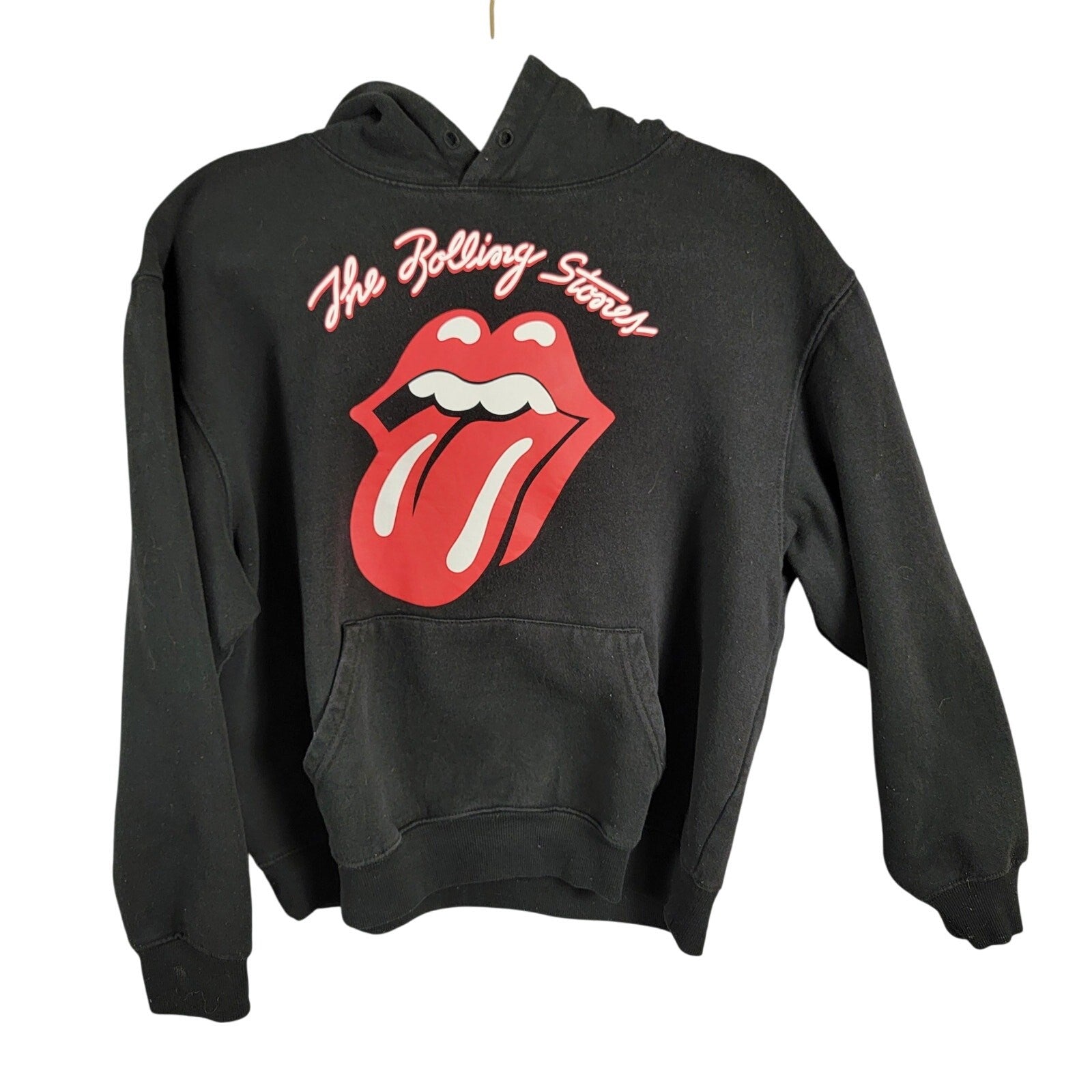 Rolling Stones Black Pullover Hoodie  Size Medium