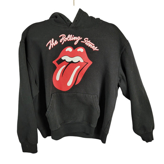 Rolling Stones Black Pullover Hoodie  Size Medium