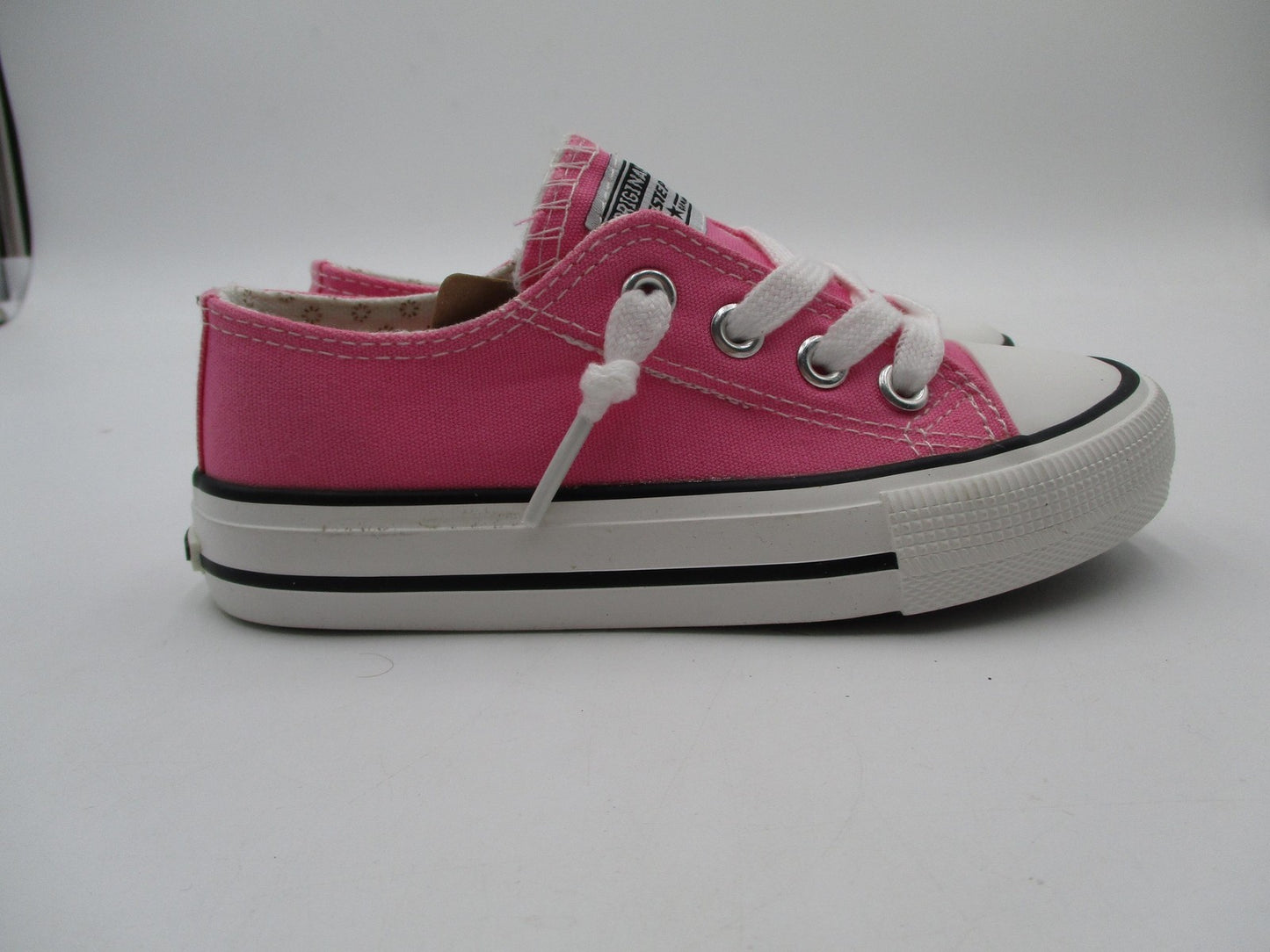 Weestep 101Simple-F Shoes Girls Size 10 Pink Canvas Low Top Casual Sneakers3