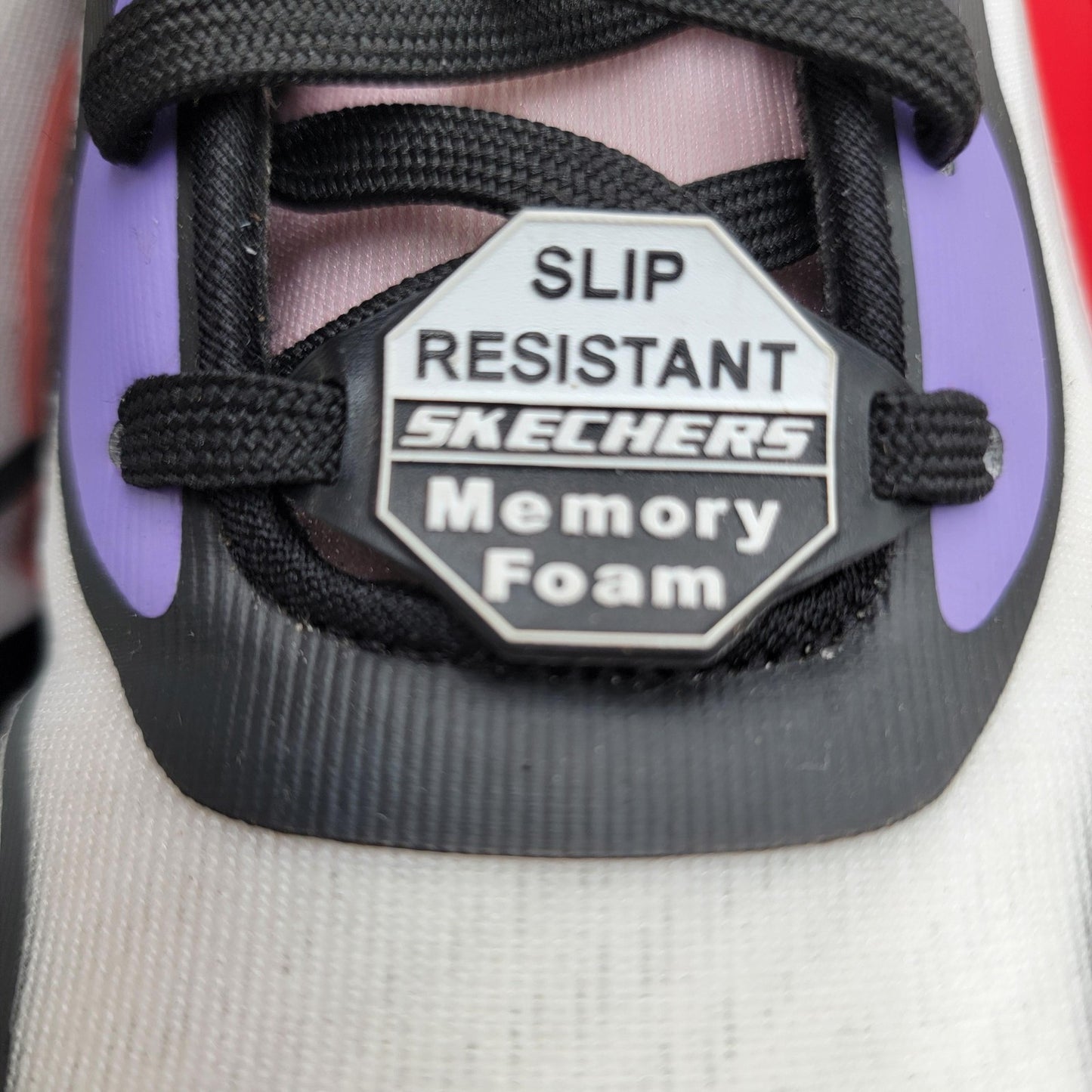 Skechers Shoes Womens Sz 9 Slip Resistant Carbon Toe Memory Foam Safety