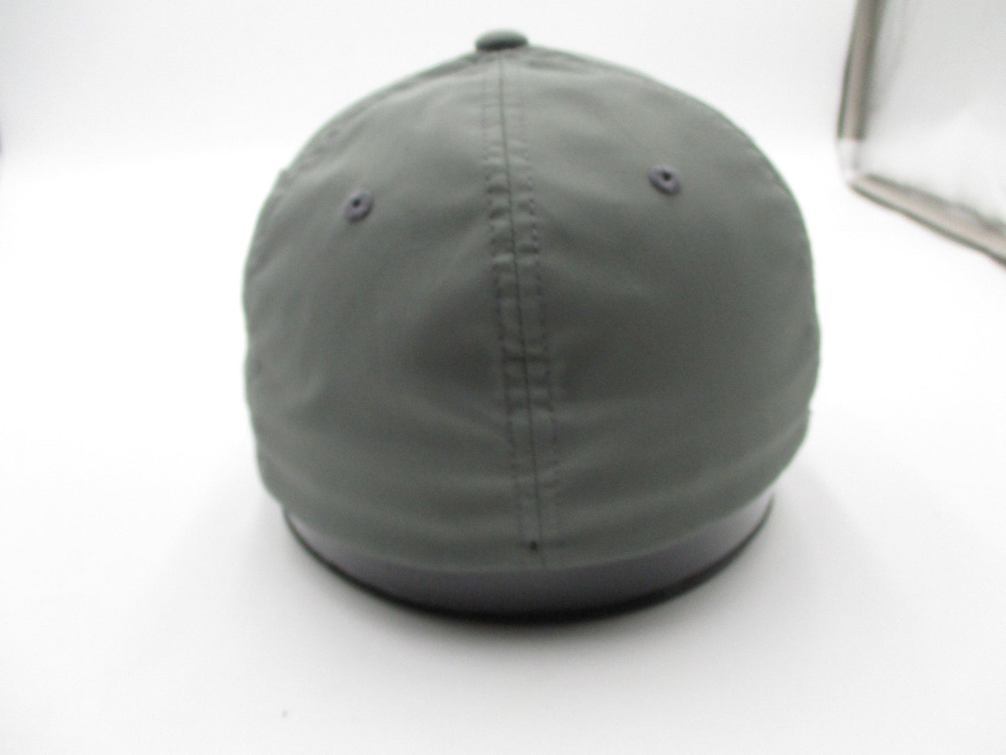 Milwaukee Hat Cap Baseball Fitted Mens Medium Gray Black Workskin Flexfit3