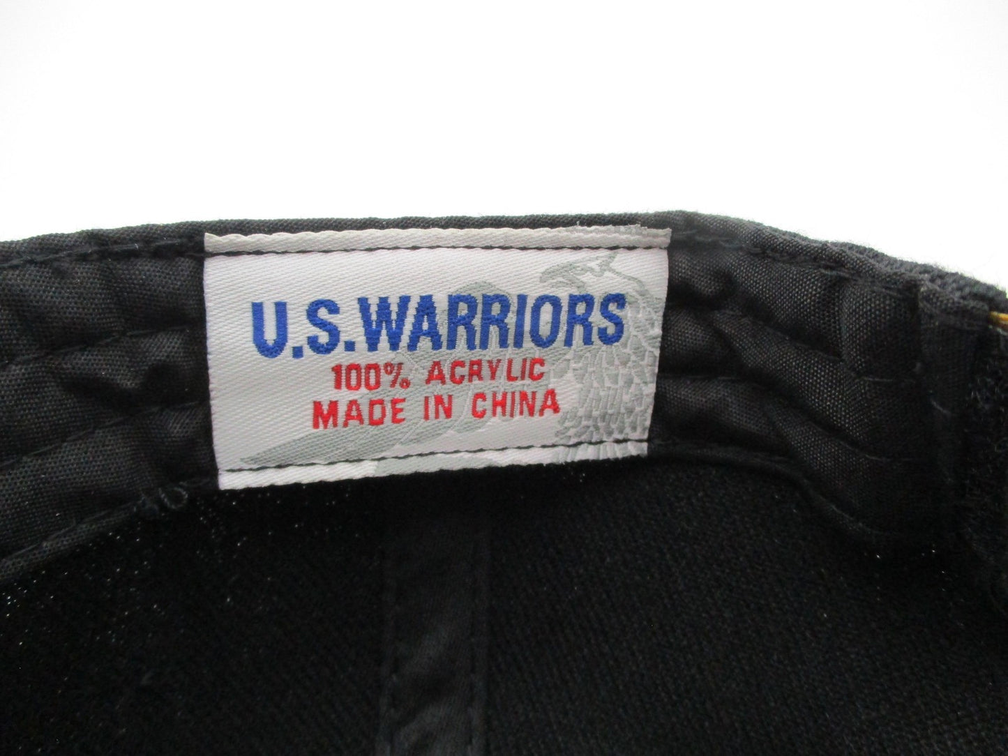 U.S. Warriors Hat Cap Strap Back Mens One Size Black Sniper One Shot Kill Army7