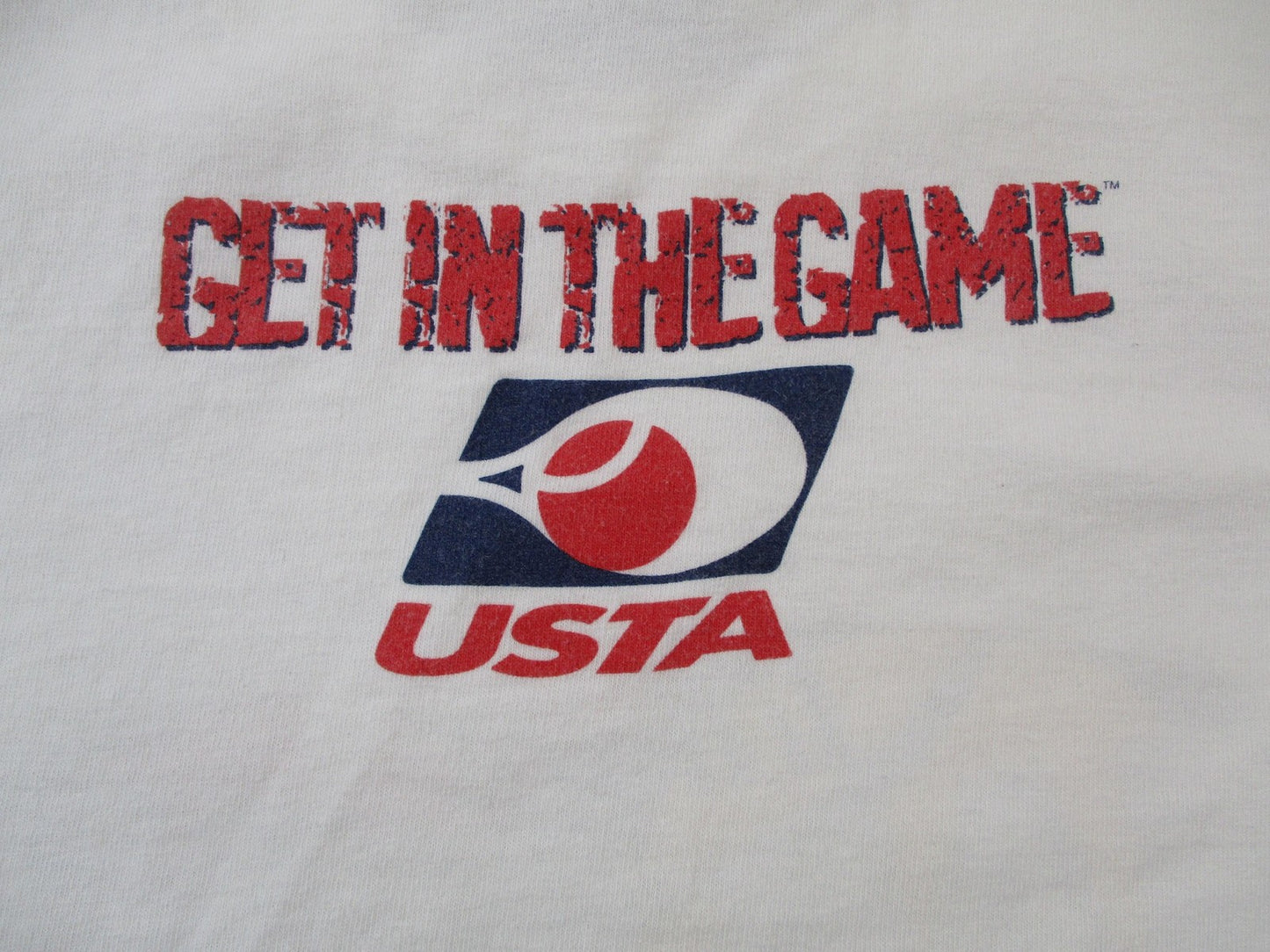 Vintage USTA 90's US Open Shirt & Hat Mens XL White Tennis Arthur Ashe Nike 141815