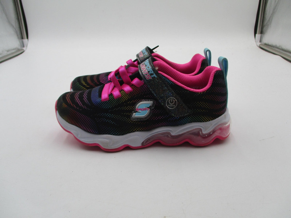 S Sport By Skechers Lights Shoes Kids Size 13 Multicolor Low Top LED Sneakers1