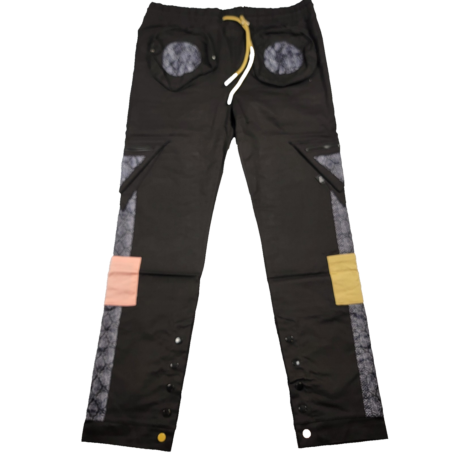 The Hideout Clothing “The Coup” Cargo Joggers XL Black LimitedEdition NWT