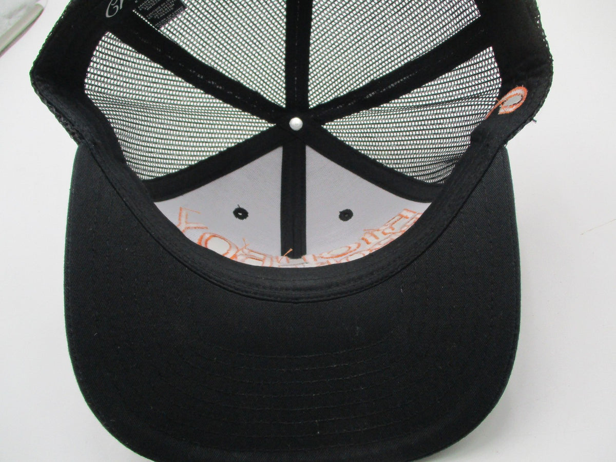Crowns By Lids Hat Cap Snap Back Mens One Size Black Rich Broke Boy Trucker Mesh9