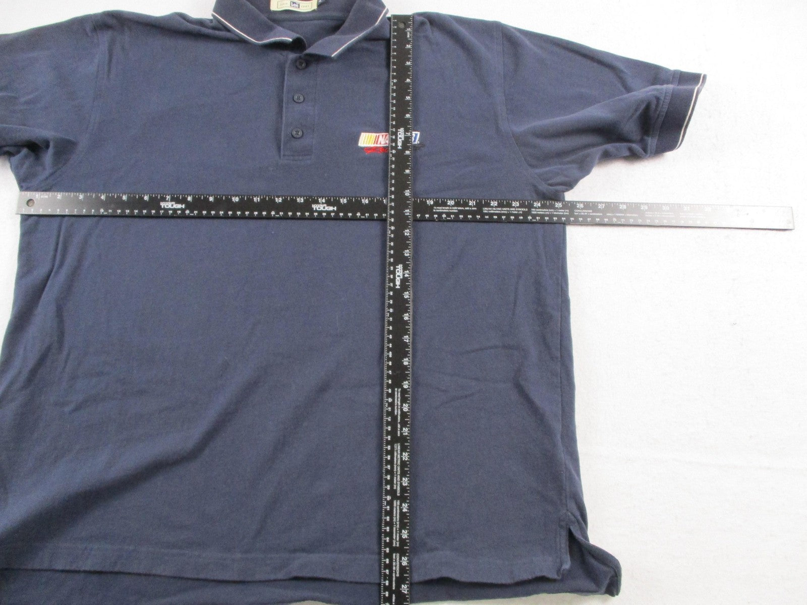 NASCAR Racing Polo Shirt Mens XL Blue Short Sleeve Auto Racing VF Imagewear4