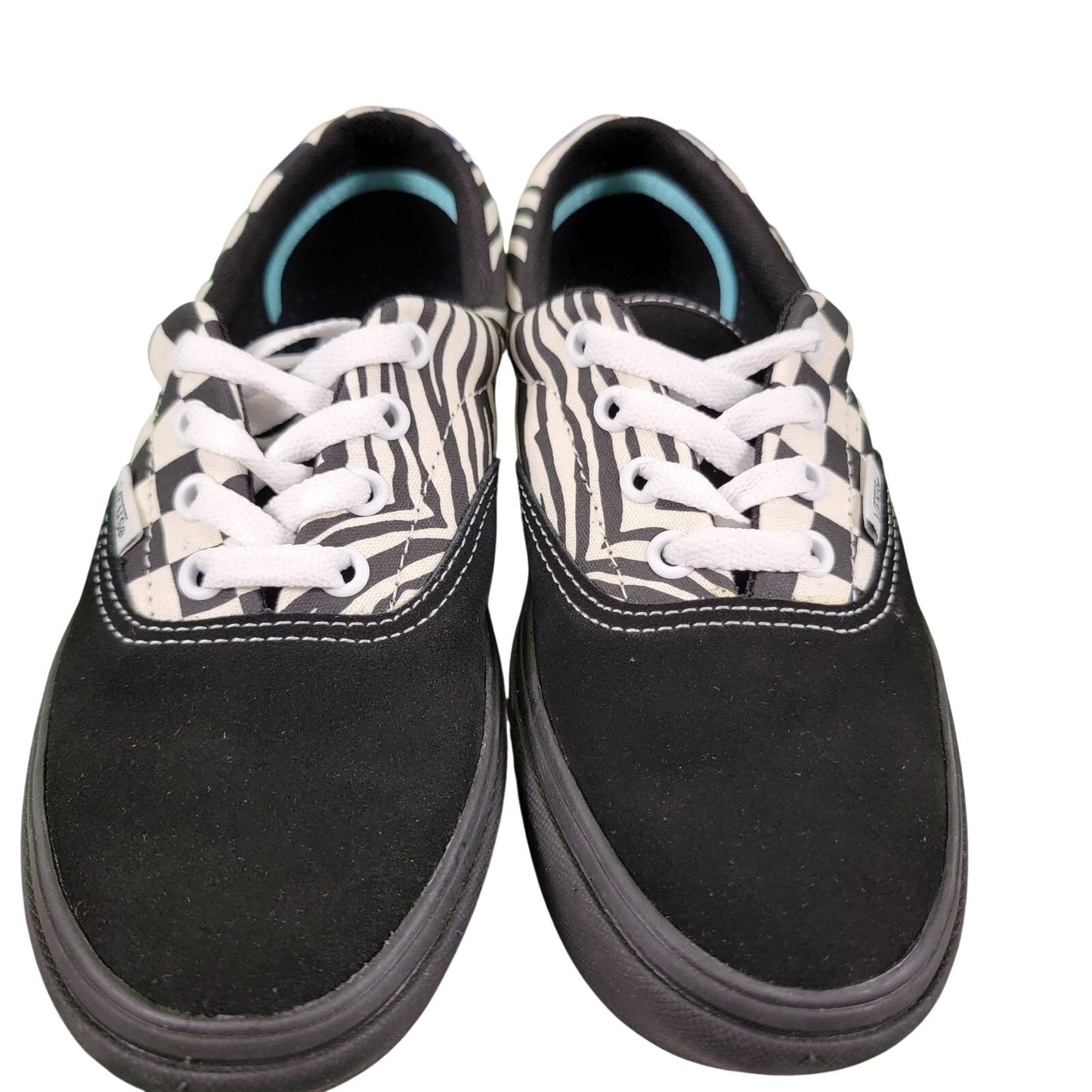 Vans ComfyCush Era Mixed Media Black/White Sz 4M/5.5W VN0A3WM917Q14