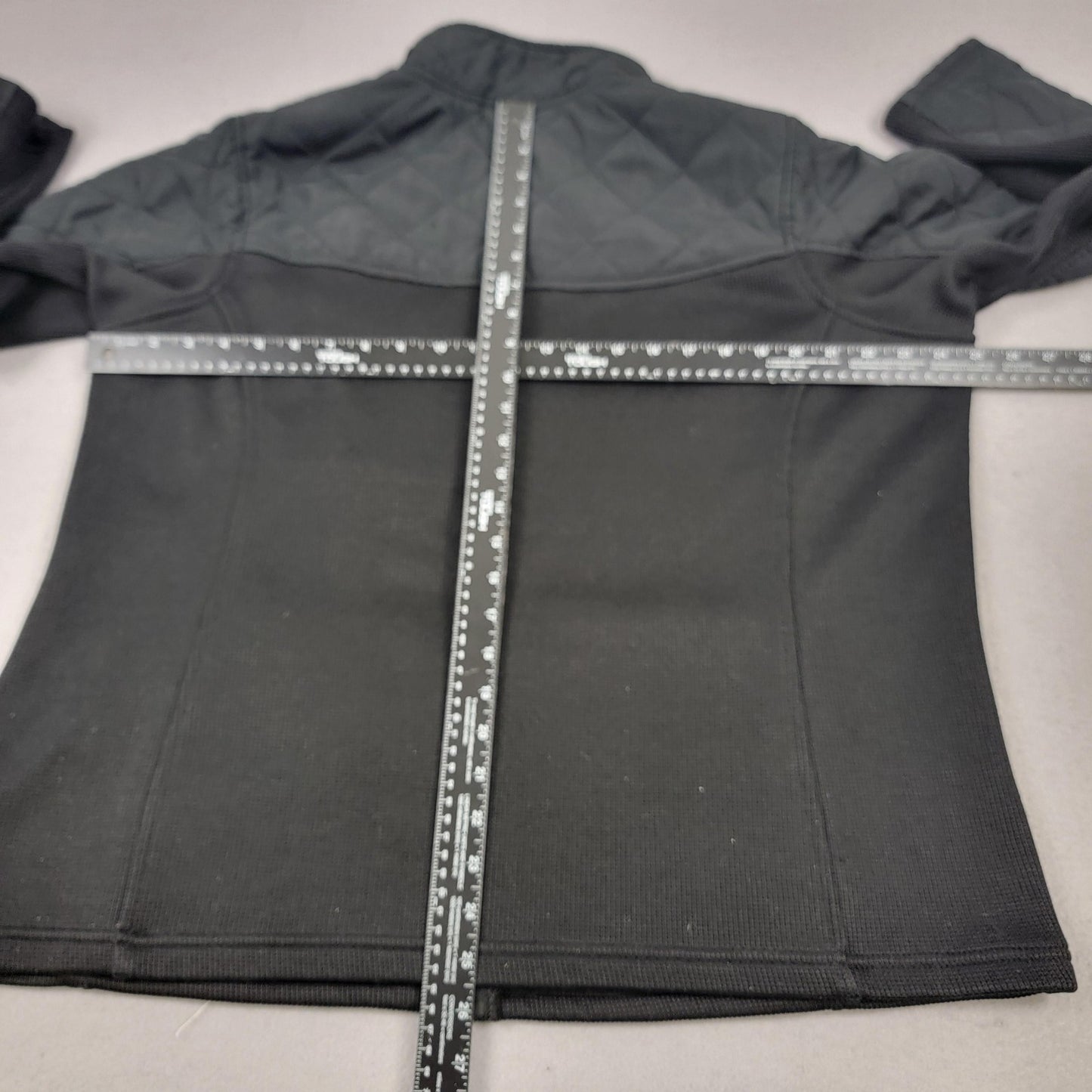 SwissTech Jacket Womens 2X Black Quilted Shoulder Full Zip Fleece Chest Pocket12